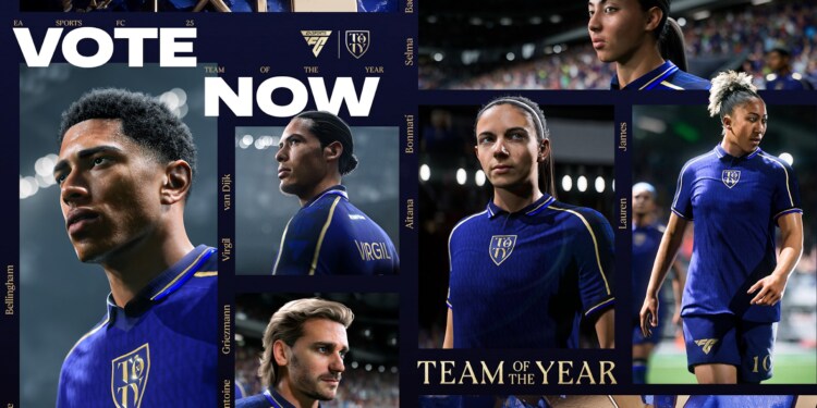 Vota la squadra dell’anno EA SPORTS FC!