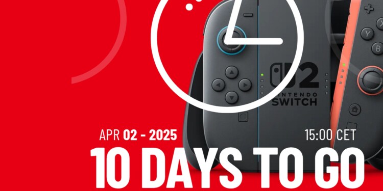 Countdown Switch 2: quando uscirà la console? (-10)