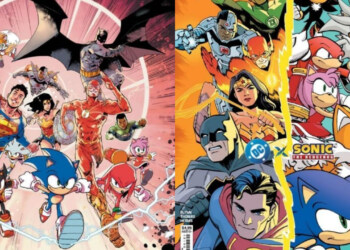 DC rivela il fumetto crossover fra la Justice LEague e Sonic the Hedgehog