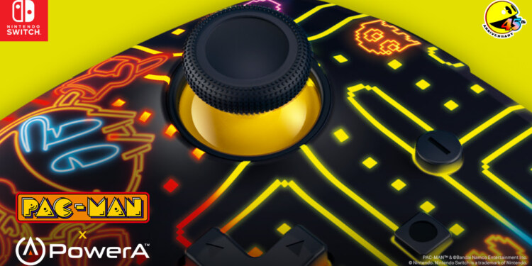 PowerA annuncia la collaborazione con Bandai Namco per l’anniversario di Pac-Man!