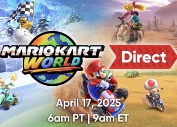 Mario Kart World Direct annunciato per il 17 aprile