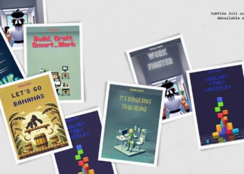 I tuoi videogiochi preferiti sempre con te – con i quaderni InkVibe!