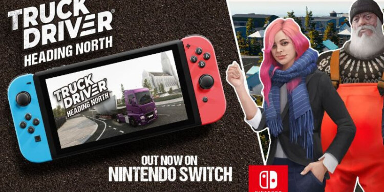 Truck Driver® – Il DLC Heading North arriva oggi su Nintendo Switch