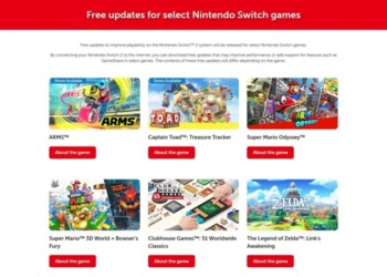 Nintendo Switch 2: ecco i dettagli degli aggiornamenti gratuiti per i titoli Switch