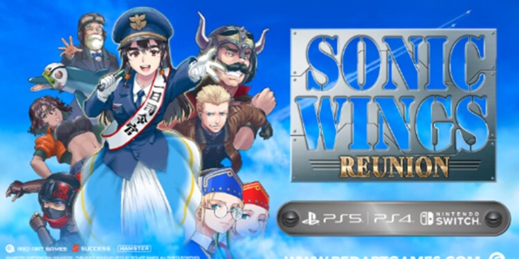 Il leggendario sparatutto Sonic Wings arriva su Switch