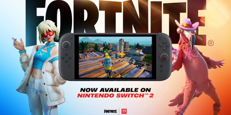 Anche Fortnite arriva su Switch 2