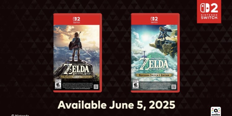 Switch 2: The Legend of Zelda Upgrade Path