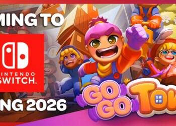 Go-Go Town uscirà su Nintendo Switch a primavera 2026.