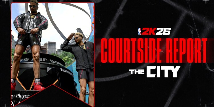 NBA® 2K26: competi per la gloria nella Città e diventa una leggenda del basket! 