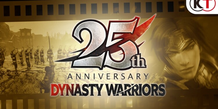 KOEI TECMO celebra il 25° anniversario della serie Dynasty Warriors