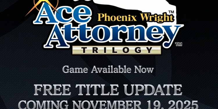 Phoenix Wright: Ace Attorney Trilogy presentata la patch con nuove lingue e funzionalità