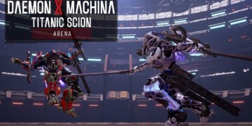 Daemon X Machina Titanic Scion ci mostra la modalità Arena