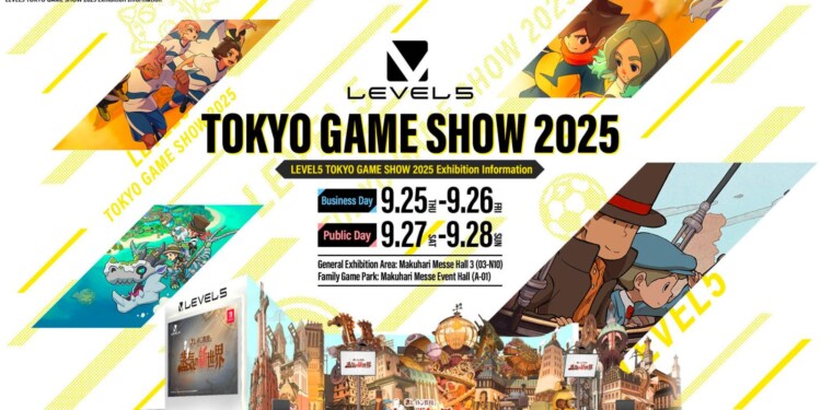 Level 5: appuntamento il 25 settembre per l’evento TGS