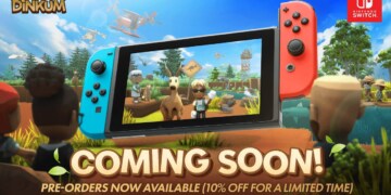 Prova a sopravvivere in Dinkum, su Nintendo Switch