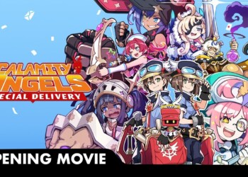 The Calamity Angels: Special Delivery mostra il filmato introduttivo