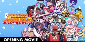 The Calamity Angels: Special Delivery mostra il filmato introduttivo