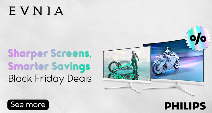 Il tuo Natale è più vivido che mai con gli schermi Philips Evnia