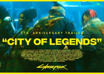 Cyberpunk 2077 festeggia cinque anni dal lancio!