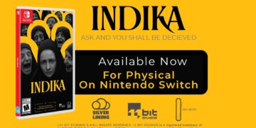 L’edizione fisica di INDIKA è ora disponibile per Nintendo Switch