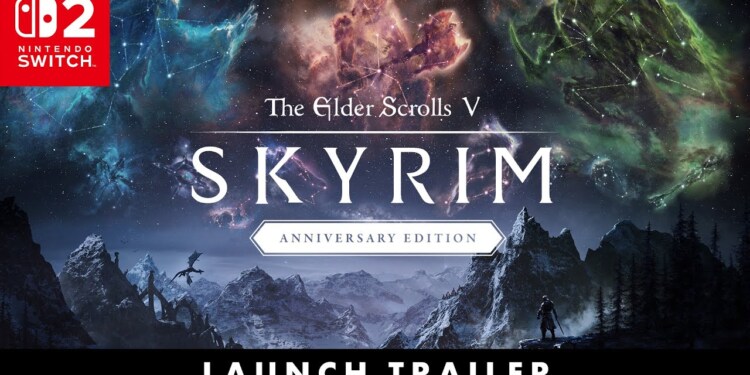 The Elder Scrolls V: Skyrim Anniversary Edition è disponibile per Switch 2