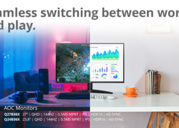 AOC amplia la serie B3 con due nuovi monitor QHD pensati per il gaming 