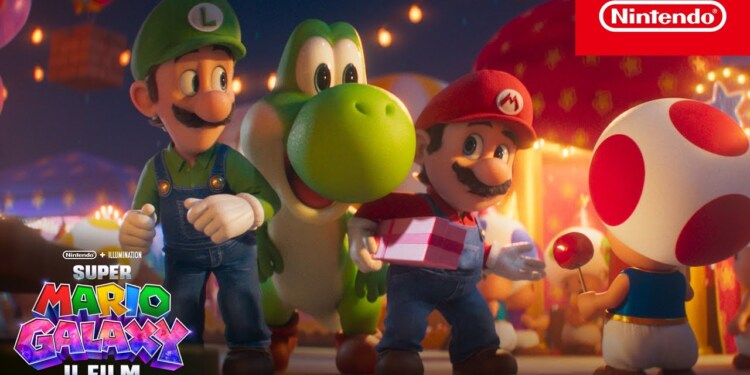 Super Mario Galaxy Il Film: ecco il nuovo trailer