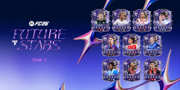 EA SPORTS FC™ 26 annuncia il Team 2 di Future Stars: tra i talenti scelti anche Nico Paz!