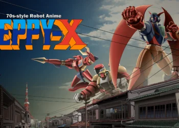 Nostalgia canaglia con 70s-style Robot Anime Geppy-X!