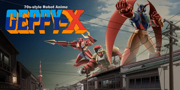 Nostalgia canaglia con 70s-style Robot Anime Geppy-X!