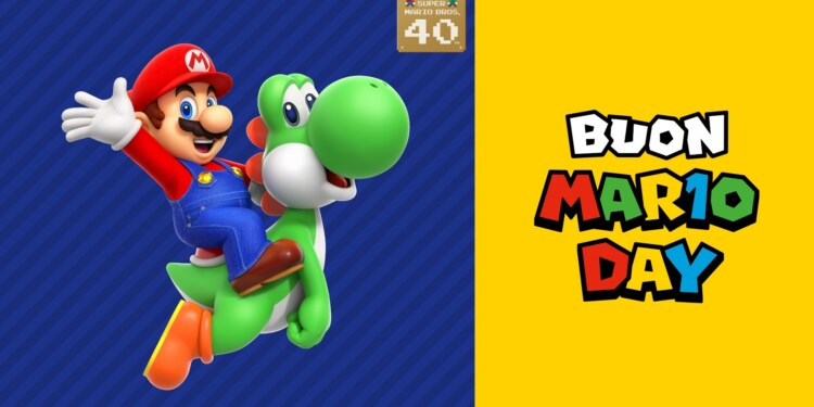 NINTENDO celebra il MAR10 DAY con tantissime iniziative!