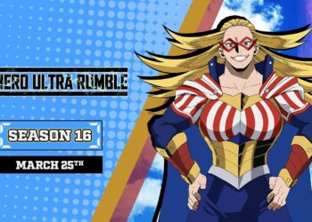 Inizia oggi la con un nuovo personaggio giocabile la Stagione 16 di MY HERO ULTRA RUMBLE!