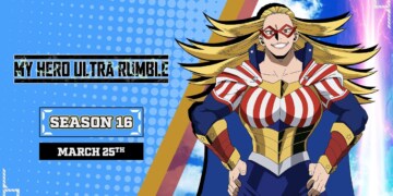 Inizia oggi la con un nuovo personaggio giocabile la Stagione 16 di MY HERO ULTRA RUMBLE!
