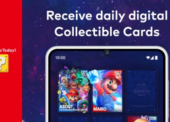 Ricevi ogni giorno carte collezionabili digitali basate sul film Super Mario Galaxy