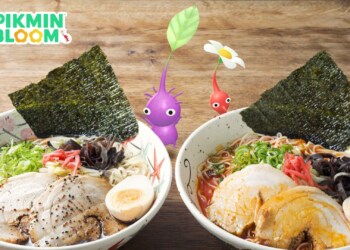 PIKMIN BLOOM fa tappa nei ristoranti TAKUMI RAMEN