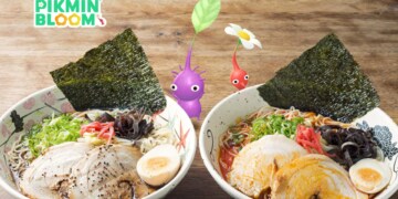PIKMIN BLOOM fa tappa nei ristoranti TAKUMI RAMEN