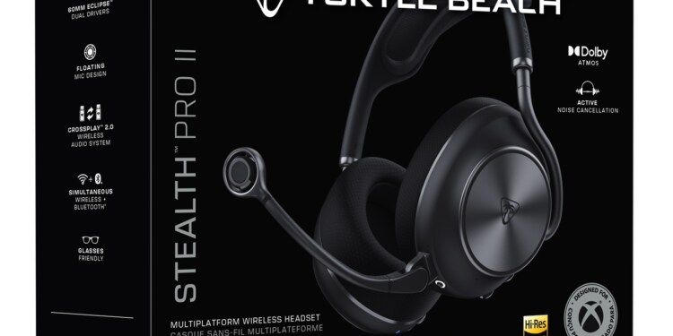 TURTLE BEACH svela STEALTH PRO II,  le nuove cuffie gaming wireless della linea