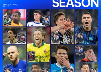EA SPORTS FC™ svela il TEAM OF THE SEASON della SERIE A