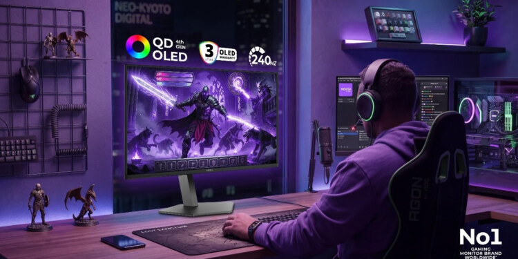 AGON PRO AG326UZD2: la nuova generazione del gaming 4K OLED