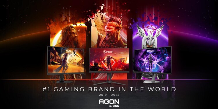 AGON by AOC si conferma il brand di monitor gaming numero 1 in Europa