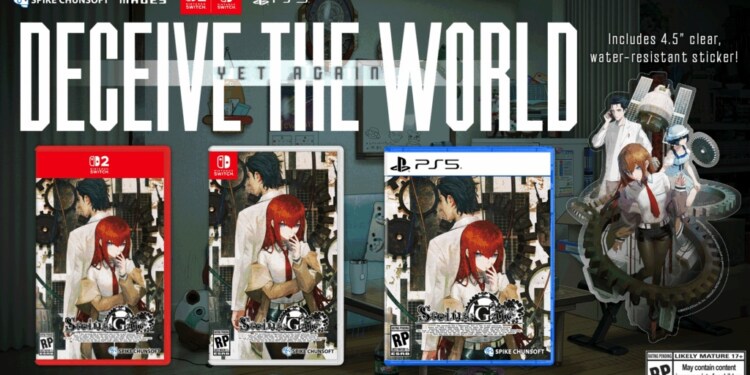 STEINS;GATE RE:BOOT confermato in occidente per Switch 2