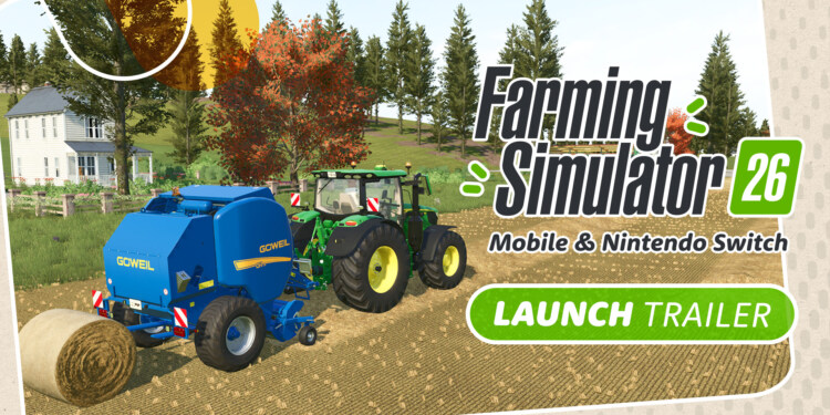 Farming Simulator 26 è disponibile da oggi su Nintendo Switch