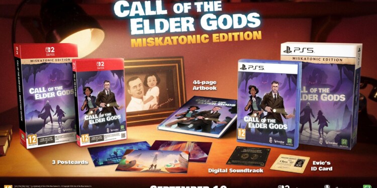Call of the Elder Gods: Miskatonic Edition in uscita il 10 settembre 2026 per Nintendo Switch 2