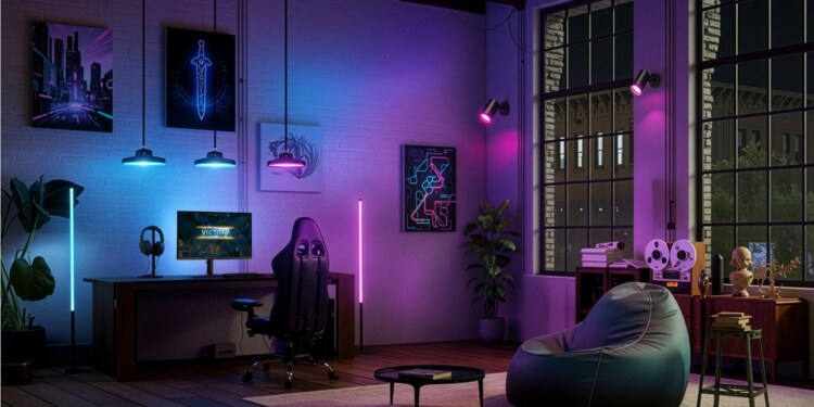 Philips Evnia presenta AmbiScape, il sistema di illuminazione sincronizzata per il gaming