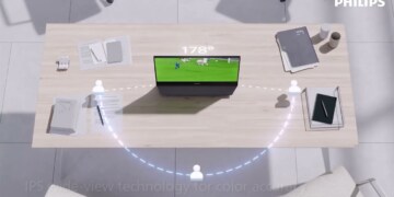 Philips presenta il primo monitor standalone bifacciale, con uno schermo su ciascun lato