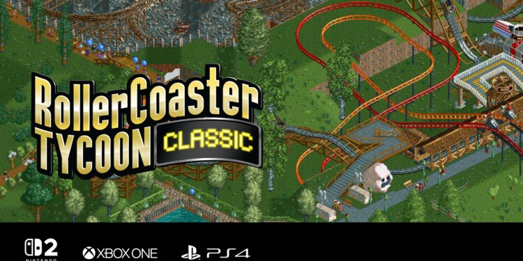 Il classico RollerCoaster Tycoon di Atari è ora disponibile su Nintendo Switch 2