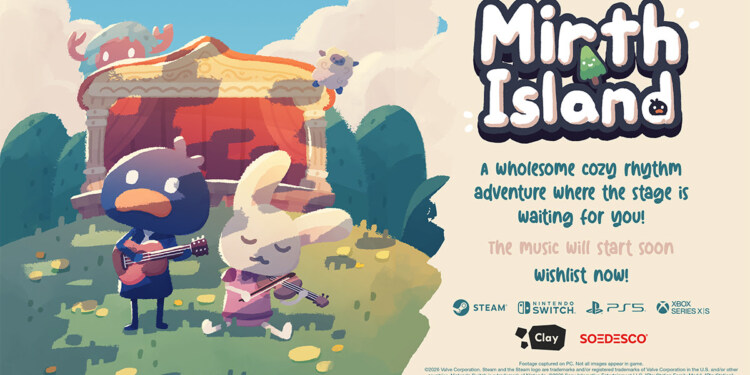 Rilassati nel musicale mondo di Mirth Island