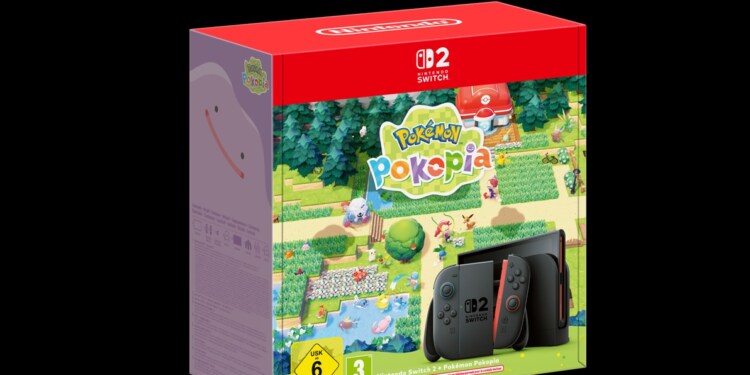 Ufficiale il nuovo bundle Nintendo Switch 2 + Pokémon Pokopia