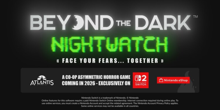 Beyond the Dark: Nightwatch, esperienza horror cooperativa per due giocatori in esclusiva per Nintendo Switch 2