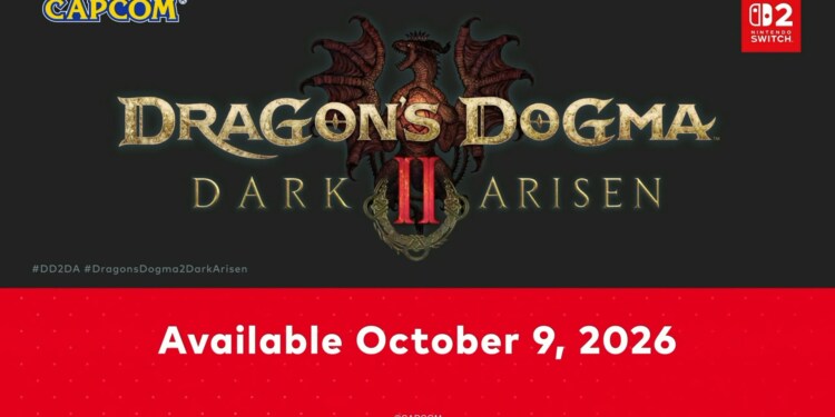 Dragon’s Dogma 2: Dark Arisen annunciato per Switch 2