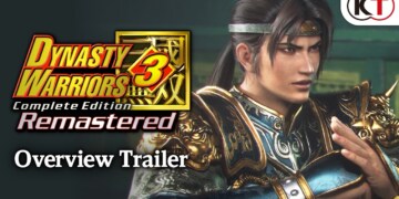 DYNASTY WARRIORS 3: COMPLETE EDITION REMASTERED sarà pubblicato il 1° di ottobre
